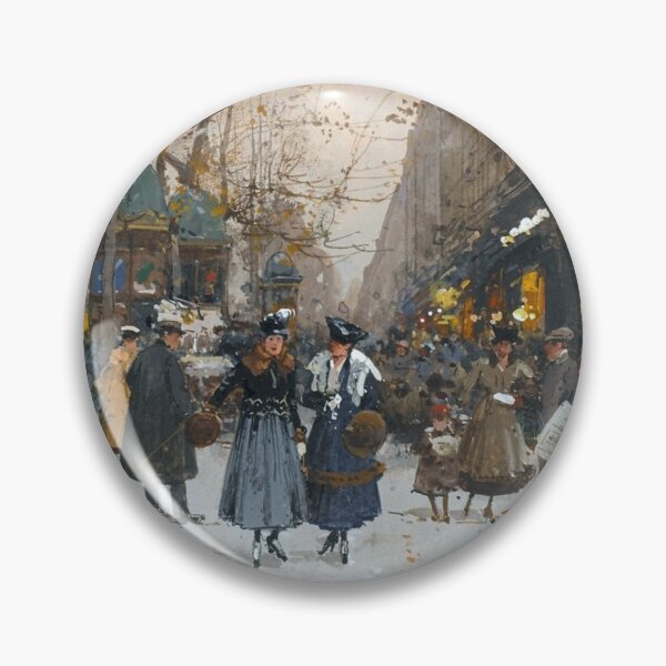 Item preview, Grands Boulevards, Paris (20th century) - Eugène Galien Laloue designed and sold by SALON DES ARTS.