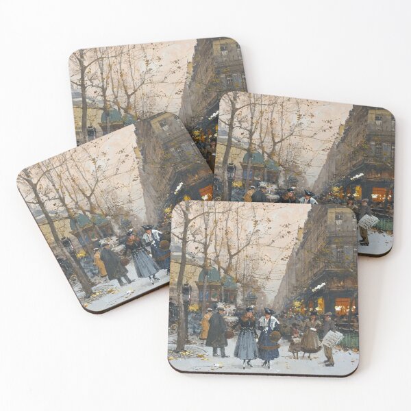 Item preview, Grands Boulevards, Paris (20th century) - Eugène Galien Laloue designed and sold by SALON DES ARTS.