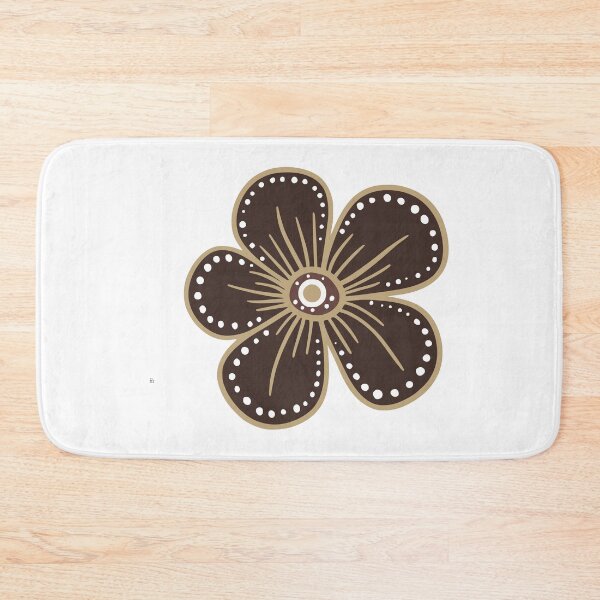 Item preview, Cute brown flower designed and sold by SatuStudio.