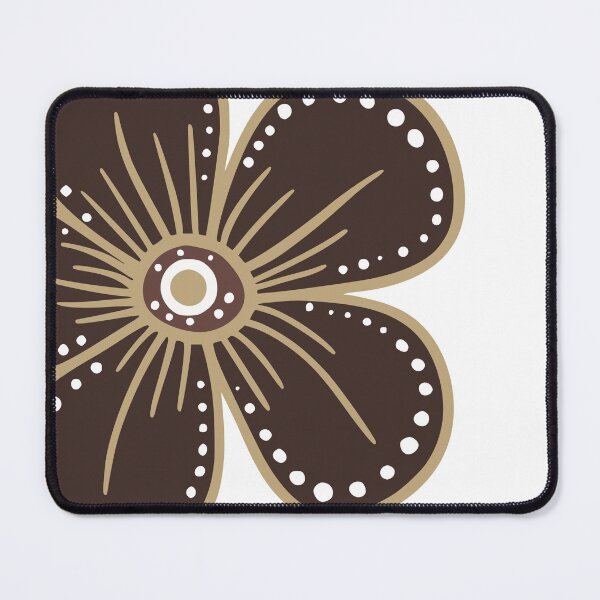 Item preview, Cute brown flower designed and sold by SatuStudio.