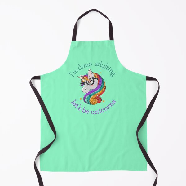 Item preview, I'm done adulting let's be unicorns designed and sold by FrostyRose.