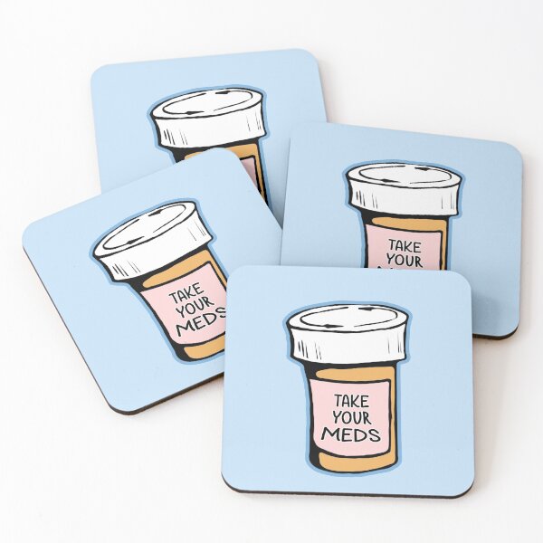 Item preview, Take your Meds Bottle Sticker designed and sold by baranskini.