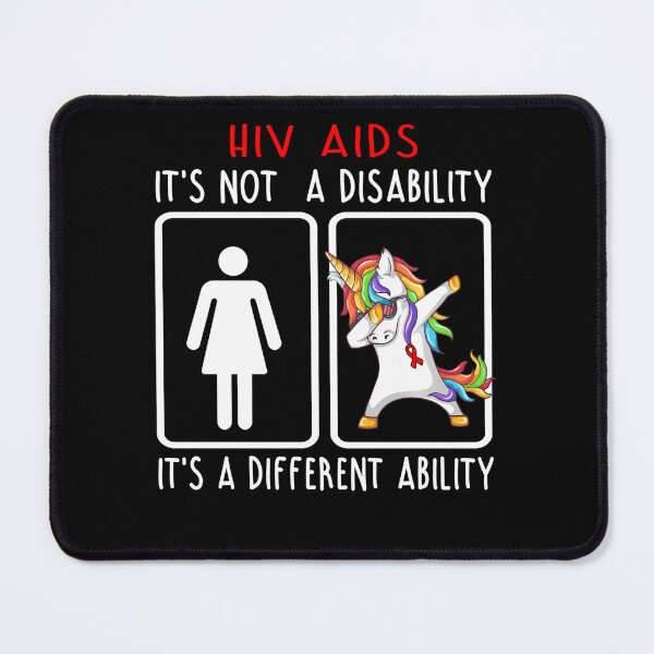 Item preview, Hiv Aids It's Not A Disability Support Hiv Aids Gifts designed and sold by EagmianPheolea.