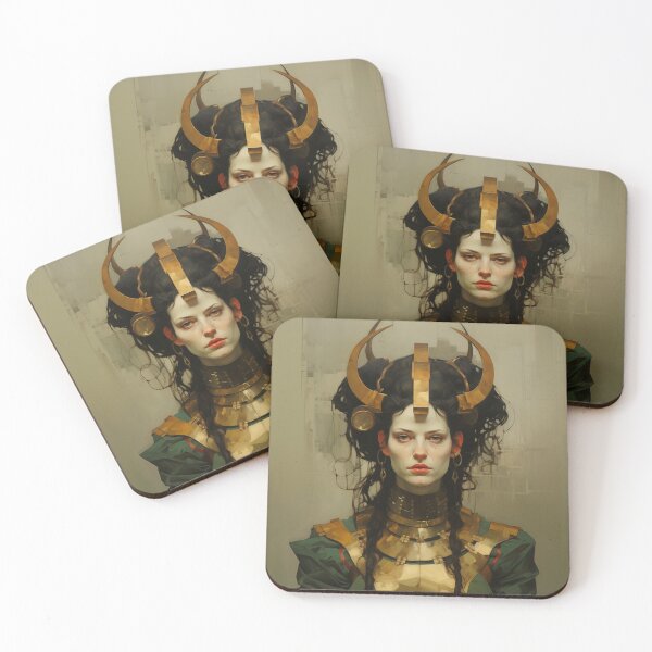 Item preview, Lady Loki Queen of Mischief Goddess of Stories designed and sold by NeuroBrush.