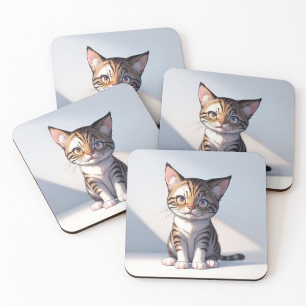 Item preview, Tabby Cat Portrait - Chic Chat Créations Ref.015 designed and sold by ChicChat.