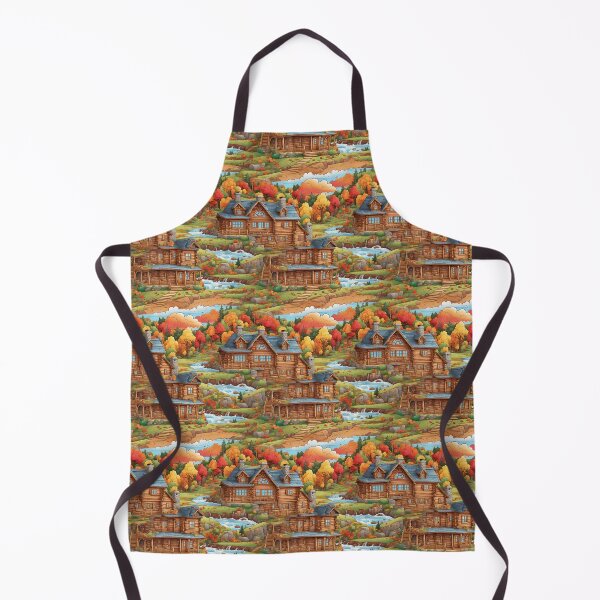 Item preview, CARTOON LOG CABIN -FALL THEMED designed and sold by NAG5089A.