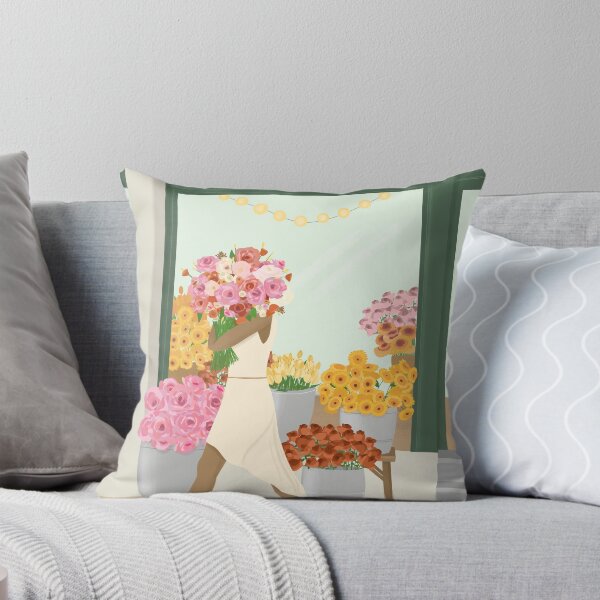 Item preview, Woman with flowers designed and sold by CreativeElle.