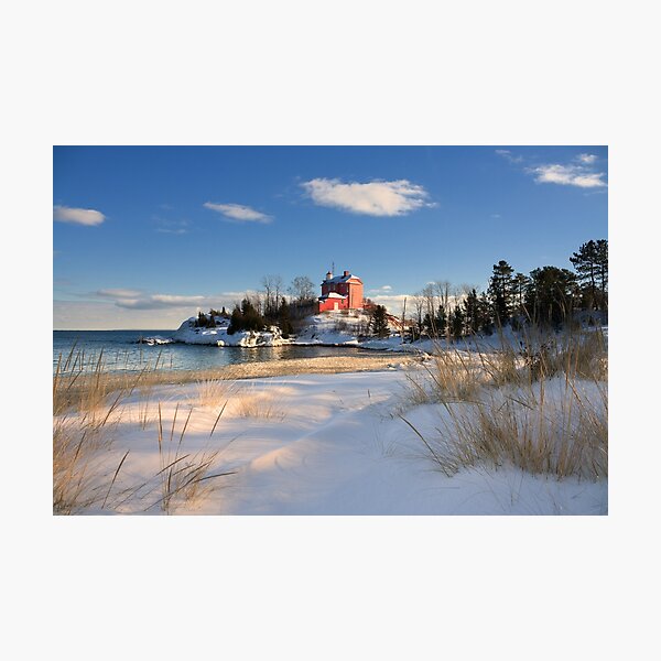 Marquette Harbor Light, Marquette, Michigan Photographic Print