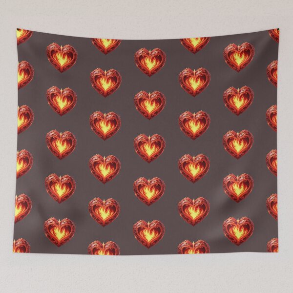 Item preview, Fire Heart  designed and sold by Digiheart.