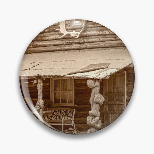 Item preview, Rustic Log Cabin Kenai Peninsula, Alaska designed and sold by AlsknMommaBear2.