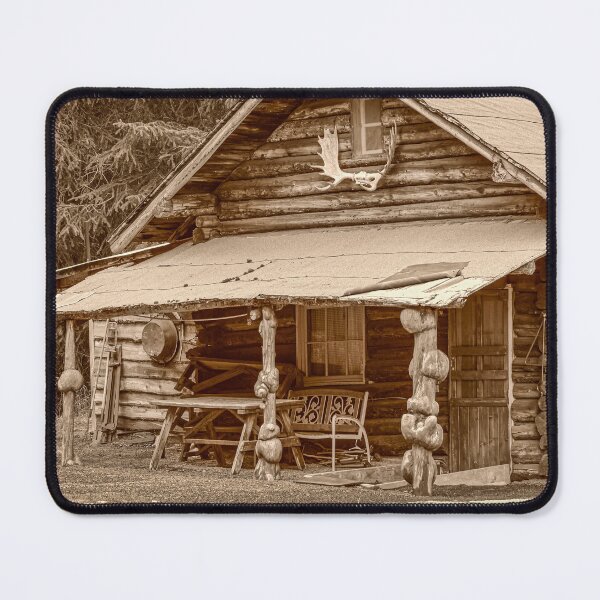 Item preview, Rustic Log Cabin Kenai Peninsula, Alaska designed and sold by AlsknMommaBear2.