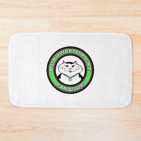 Artikelvorschau, Bukowski The Cat Fan Club Logo entworfen und verkauft von BradyRainMedia.