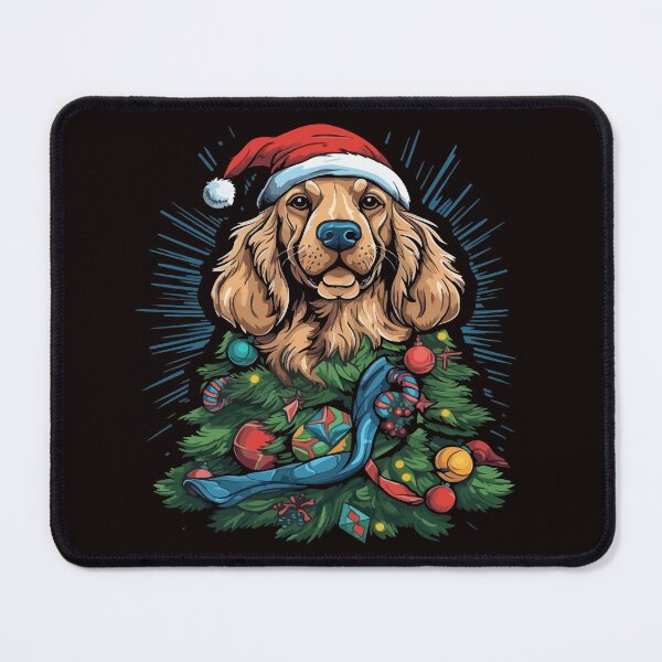Item preview, Christmas Cocker Spaniel designed and sold by creativellashop.