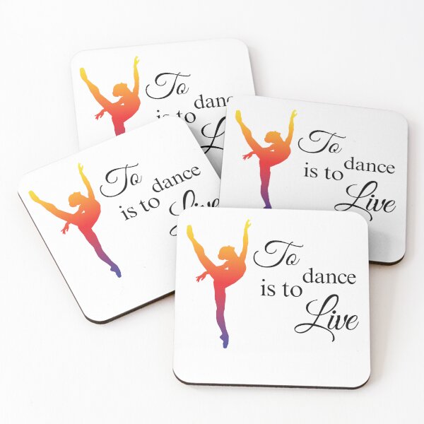 Item preview, To Dance is to Live designed and sold by balletart.