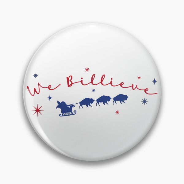 Item preview, We Billieve Santa Sleigh With Buffalo designed and sold by billsmania.