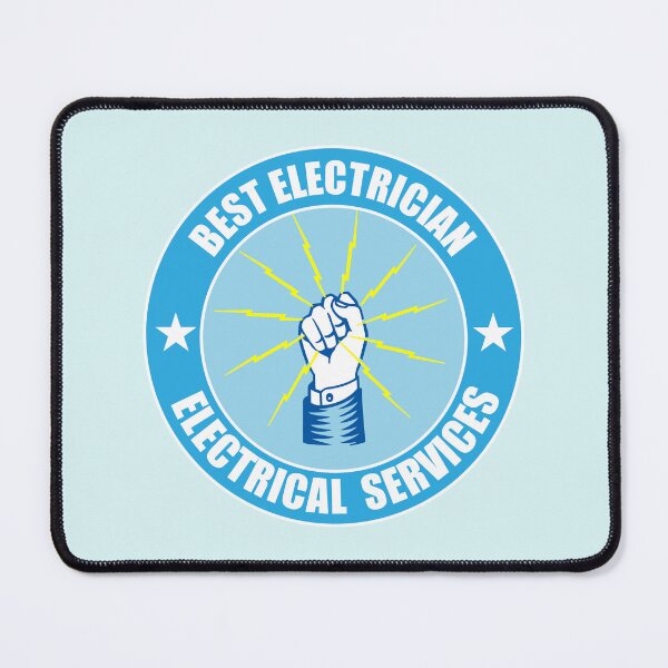 Item preview, Best Electrician Electrical Services Stickers for Electrician workshop  designed and sold by Science Engineering Gifts.