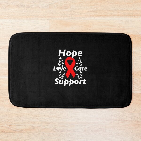 Item preview, Hope, Love, Care, Support World Aids Day Awareness Month  (1) designed and sold by defabiosofxs.