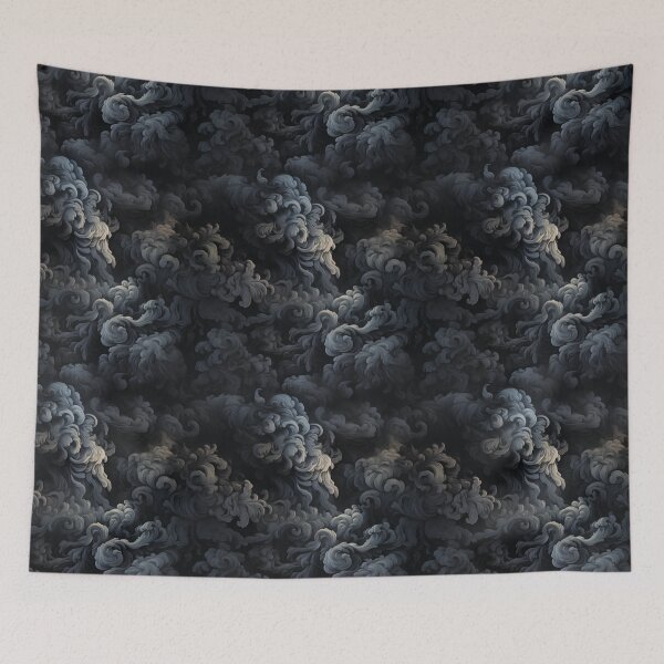 Item preview, Baroque Storm: Smoky Grey Cloud Dance designed and sold by polonuim210.