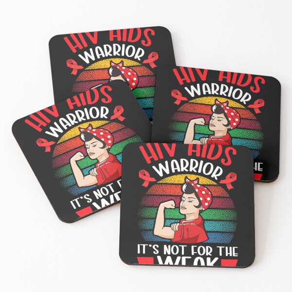 Item preview, HIV AIDS Warrior It's Not For A Weak Strong Woman Awareness  (1) designed and sold by EagmianPheolea.
