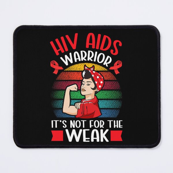 Item preview, HIV AIDS Warrior It's Not For A Weak Strong Woman Awareness (1) designed and sold by EagmianPheolea.