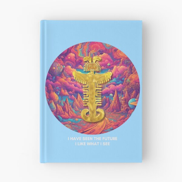 Item preview,  Ancestral Psychedelic Journey - "I have seen the future" - Strange Art designed and sold by Carola-art.