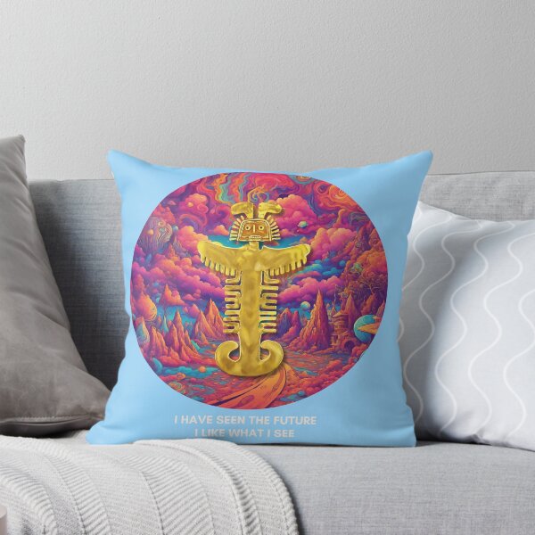 Item preview,  Ancestral Psychedelic Journey - "I have seen the future" - Strange Art designed and sold by Carola-art.