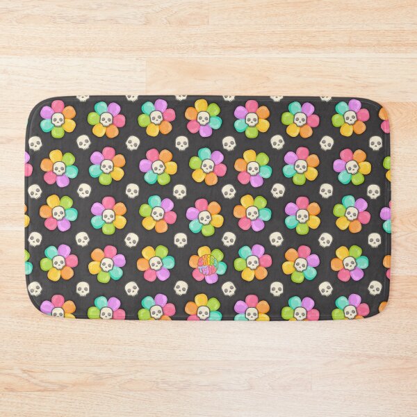 Item preview, Sweet skulls flowers designed and sold by Shiratwig.