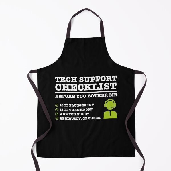 Item preview, Tech Support IT funny Checklist designed and sold by w1ckerman.