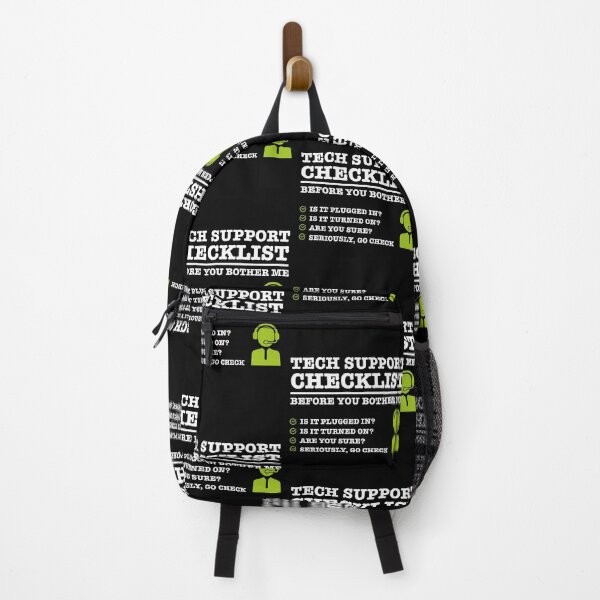 Item preview, Tech Support IT funny Checklist designed and sold by w1ckerman.