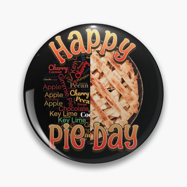 Item preview, Happy Pie Day Word Cloud Apple Pie designed and sold by Texacology.