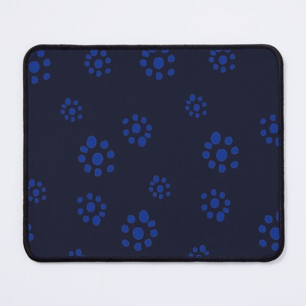 Item preview, Blue Dots of Abstract Flowers designed and sold by Saladeis-draw.