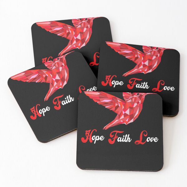Item preview, Humming-Bird Love Faith Hope World AIDS Day designed and sold by defabiosofxs.