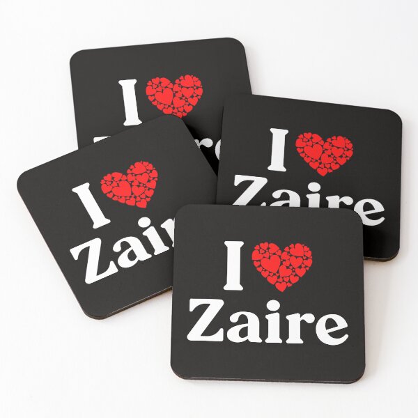 Item preview, Zaire Heart - I Love Zaire designed and sold by MiraclePitts.