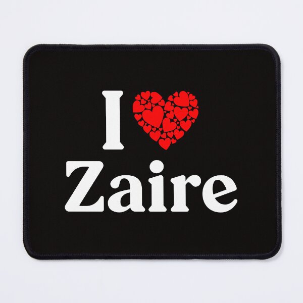 Item preview, Zaire Heart - I Love Zaire designed and sold by MiraclePitts.