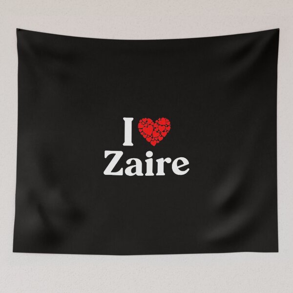 Item preview, Zaire Heart - I Love Zaire designed and sold by MiraclePitts.