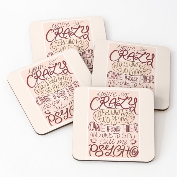 Item preview, Maisie Peters Psycho Lyrics Design designed and sold by Danii Allen.