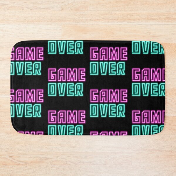 Item preview, Game Over in Neon Lights designed and sold by erkabees.