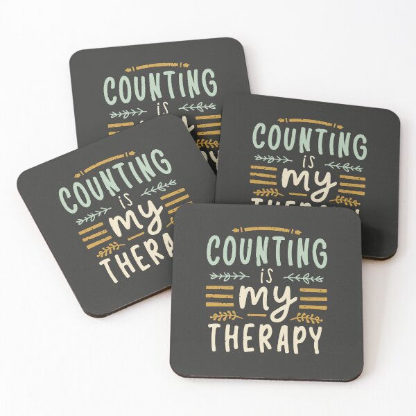 Item preview, Counting Is My Therapy designed and sold by SweetClicks123.