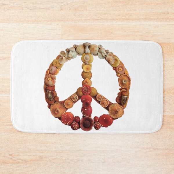 Item preview, Mush Love and Peace designed and sold by y-knot.