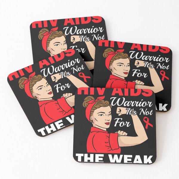 Item preview, HIV AIDS Warrior It's Not For The Weak HIV AIDS Awareness designed and sold by EagmianPheolea.
