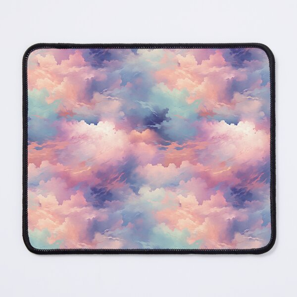 Item preview, Impressionist Whispers: Ethereal Cloudscape in Cotton Candy Hues designed and sold by polonuim210.