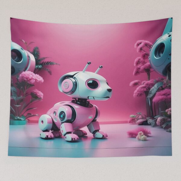 Item preview, Customisable  Robot Pets - Design Your Perfect Companion Today! designed and sold by luminamatrixart.