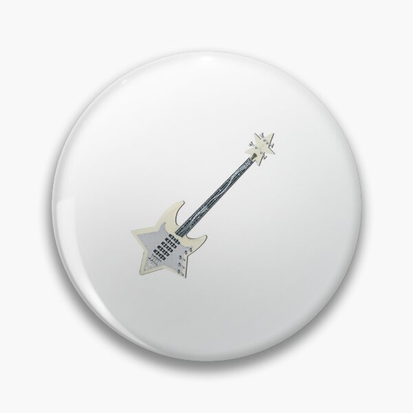Item preview, ˗ˏˋ ★ ˎˊ˗ White Electric Guitar (Y2k Style) designed and sold by UrbanY2kShop.