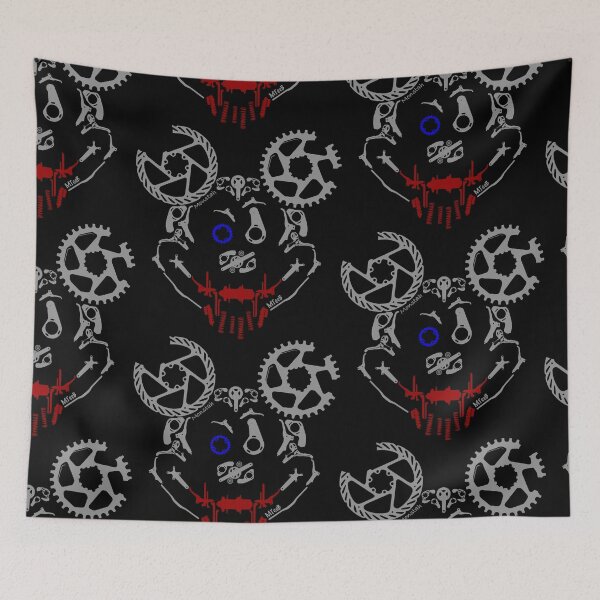 Item preview, Monstah - mountain biking skulls new zealand t-shirt, designed and sold by MTeeB NZ.