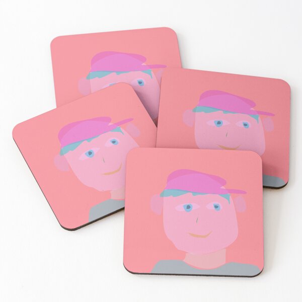 Item preview, Young Adult Smiling Happily in Colored Background Portrait designed and sold by masabo.