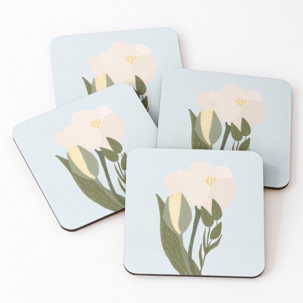 Item preview, Pink and yellow tulips bouquet illustration designed and sold by AlarconStudio.