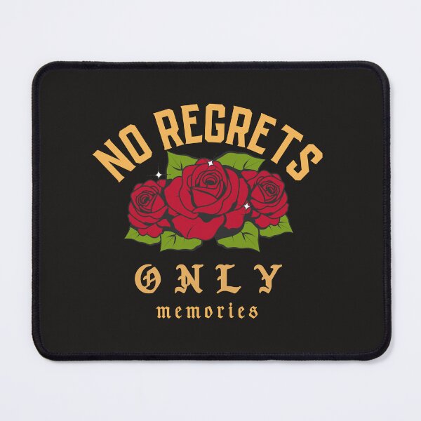 Item preview, No Regrets only memories designed and sold by ImranssFashion.