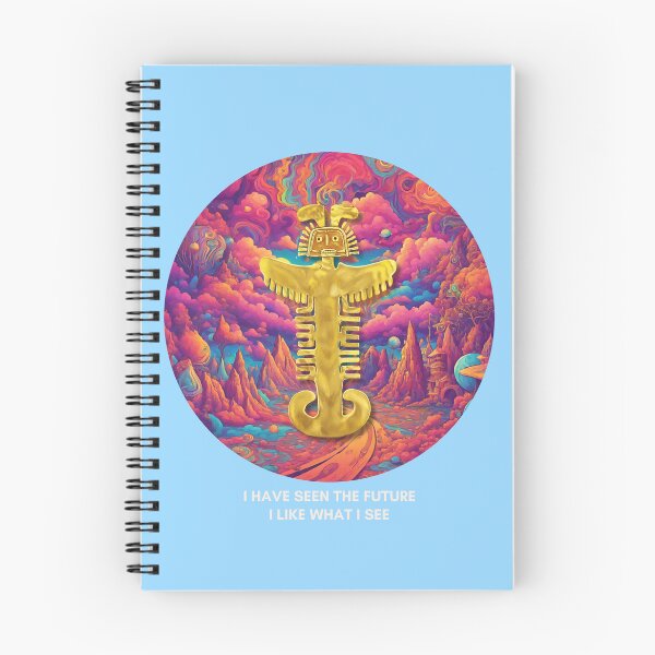 Item preview,  Ancestral Psychedelic Journey - "I have seen the future" - Strange Art designed and sold by Carola-art.