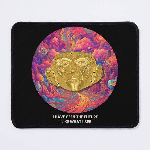 Item preview, Ancestral Psychedelic Journey - "I have seen the future" - Strange Art designed and sold by Carola-art.