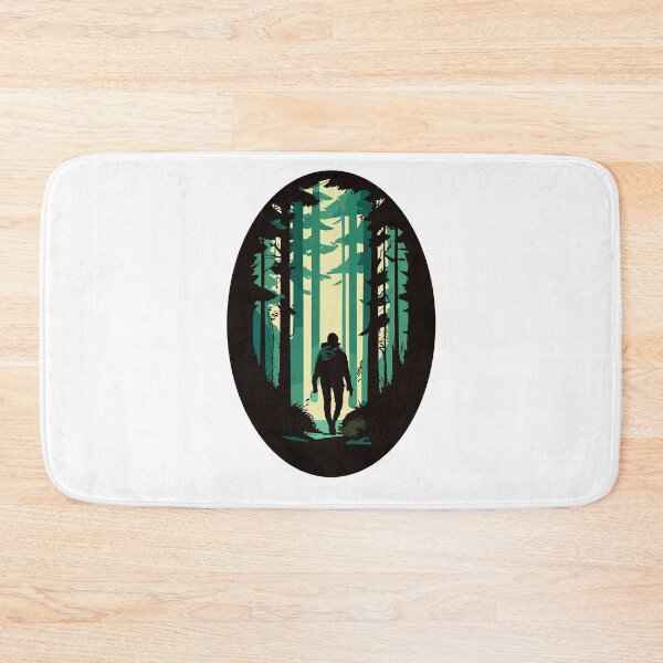 Item preview, A wanderer in a dark forest, a walker, a botanist, a forester, a hunter designed and sold by desinganddecor.